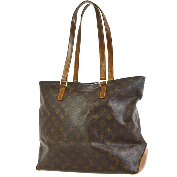 Auth Louis Vuitton Cabas Mezzo Tote Bag #8479L18 - Picture 2 of 12